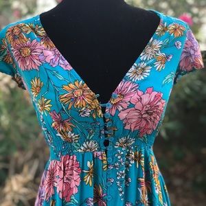 Boho floral dresss💕💚💕